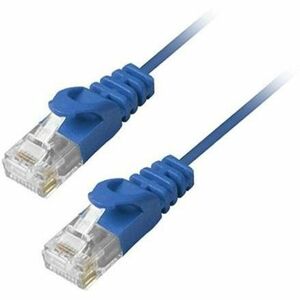 Comprehensive MicroFlex Pro AV/IT CAT6 Snagless Patch Cable Blue 1ft