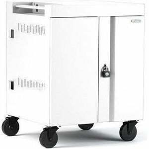 Bretford CUBE Cart Pre-Wired USB-C Charging Cart