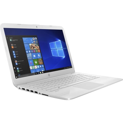 HP Stream 14-cb100 14-cb183nr 14" Notebook - HD - Intel Celeron N4000 - 4 GB - 32 GB Flash Memory - Snow White