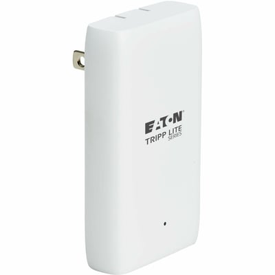 FLAT 1-PORT USB-C WALL CHARGER GAN TECH 45W PD 3.0 CHARGING WHITE