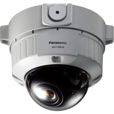 Panasonic Super Dynamic 6 WV-CW634S Surveillance Camera - Color, Monochrome - Dome