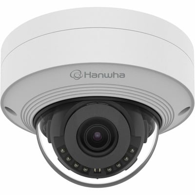 Hanwha QNV-C8011R 5 Megapixel Network Camera - Color - Dome - White