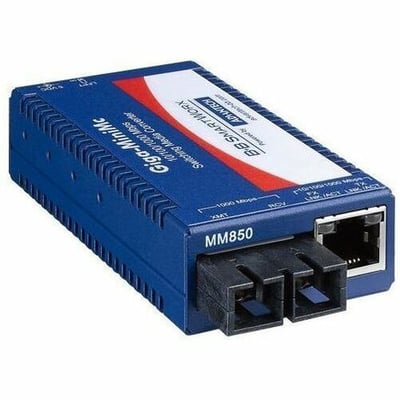 Advantech 10/100/1000Mbps Miniature Media Converter with LFPT