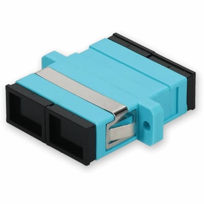 AddOn SC Female to SC Female MMF OM3 Duplex Fiber Optic Adapter