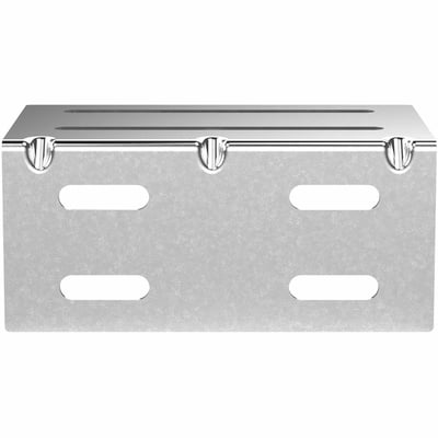 Panduit Wire Basket Wall Termination Bracket, Narrow, Zinc