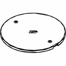 Wiremold RC9 Single-Service Assembled Poke-Thru Device Abandonment Plate