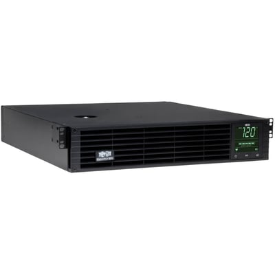 Tripp Lite by Eaton UPS TAA SmartPro 120V 2.2kVA 1.92kW Line-Interactive Sine Wave UPS 2U Extended Run Network Card Options LCD USB DB9