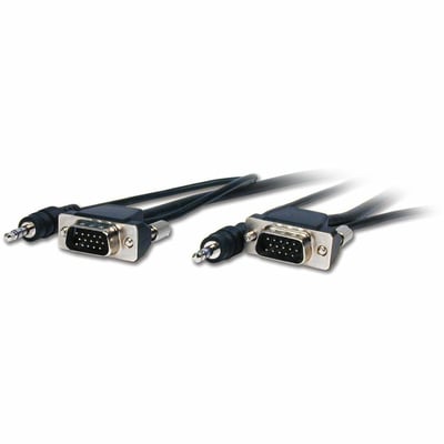 Comprehensive Pro AV/IT Series Micro VGA HD15 plug to plug w/audio cable 3ft