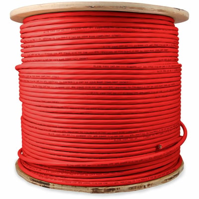ADDON 1000FT RED CAT6A UTP PVC BULK COPPER PATCH CABLE