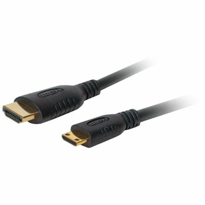 Comprehensive Standard Series High Speed HDMI A To Mini HDMI C Cable 18 Inches