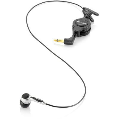 Philips Wired Electret Condenser Microphone - Black, Silver