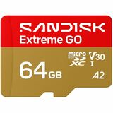 SanDisk 64 GB Class 10/UHS-I (U3) V30 microSDXC