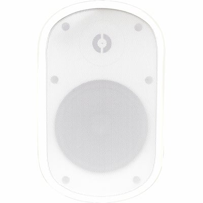 5.25INCH OUTDOOR SPEAKER WHITE(PAIR)