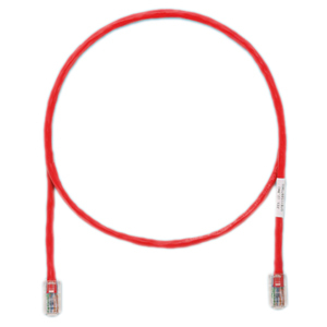 10FT CAT5E CBL EA CU PATCH CORD RD UTP