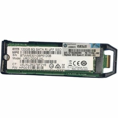 HPE - Certified Genuine Parts 120 GB Solid State Drive - M.2 2280 Internal - SATA (SATA/600) - Read Intensive