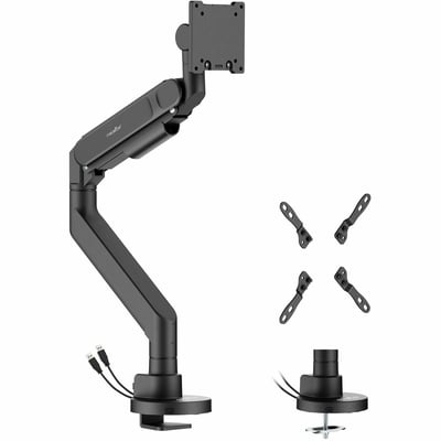 SINGLE ERGONOMIC MONITOR MOUNT FITS UP TO 57 DISPLAY 59.4 LBS