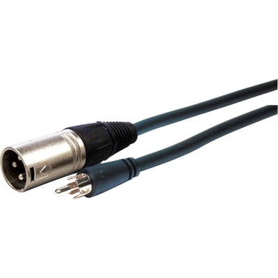 Comprehensive Standard Series XLR Plug to RCA Plug Audio Cable 3ft