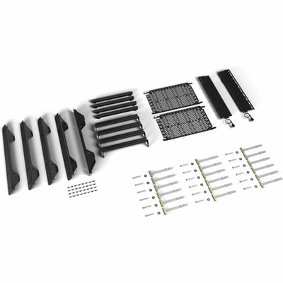 TEMPO IN-WALL FLANGE-MOUNT-STORAGE KIT