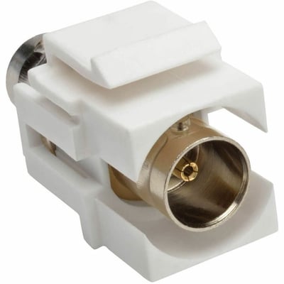 Tripp Lite by Eaton BNC Keystone Panel Mount Coupler All-in-One Coaxial F/F 75 Ohms