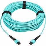 40/100/400G MMF 50 OM3 FIBER CABLE 8F MPO/MPO-PC F/F TYPE-A