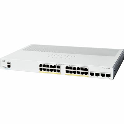 CATALYST 1300 24-PORT GE, POE, 4X1G SFP REMANUFACTURED
