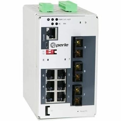 Perle IDS-409G3-C2SD10-MD05 - Industrial Managed Ethernet Switch