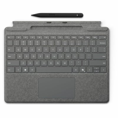 MICROSOFT SURFACE PRO KEYBOARD COVER WITH SLIM PEN 2 PLATINUM
