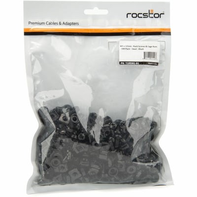 RACK CAGE NUTS M5 X 12MM RACK SCREWS  CAGE NUTS