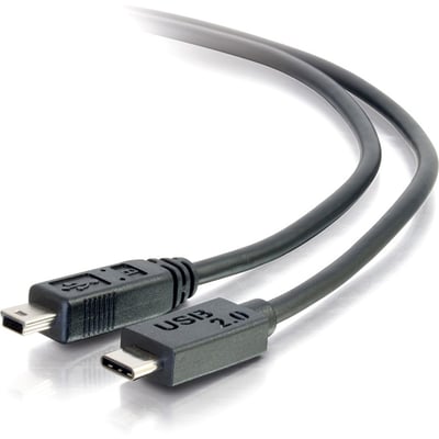THIS USB 2.0 USB-C TO USB-MINI B CABLE IS THE PERFECT SOLUTION FOR CONNECTING A