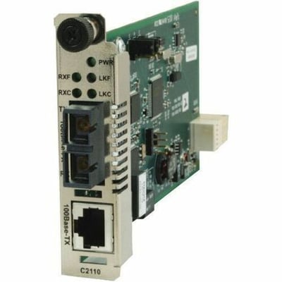 Transition Networks C2110-1013 Fast Ethernet Media Converter