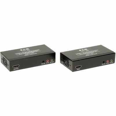Tripp Lite by Eaton HDMI over Cat5/6 Extender Kit Transmitter/Receiver 4K Serial and IR Control Up to 328 ft. (100 m) TAA