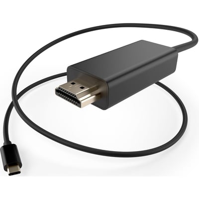 UNC 6FT USB-C TO HDMI CABLE MALE-TO-MALE, SUPPORTS HDMI VIDEO OUTPUT FROM USB