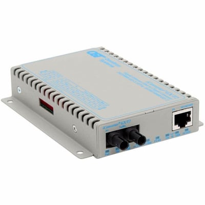 10/100/1000 MANAGED MEDIA CONVE RTER ST MM 850NM 550M AC -40 TO 60C