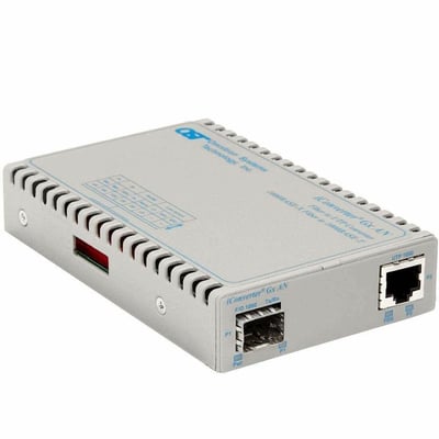 GIGABIT MANAGED MEDIA CONVERTER SFP PORT 1000BASE-X UNIV -40-60C