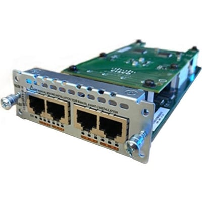 4-PORT ISDN BRI S/T NIM MODULE REMANUFACTURED