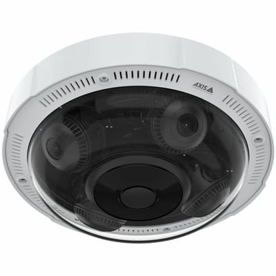 AXIS P3738-PLE 32 Megapixel Outdoor 4K Network Camera - Color - Dome - White - TAA Compliant