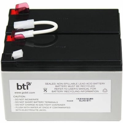 BTI Replacement Battery RBC5 for APC - UPS Battery - Lead Acid