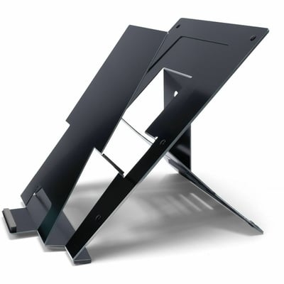 R-GO RISER DOCUMENT LAPTOP STAND, BLACK, TAA COMPLIANT