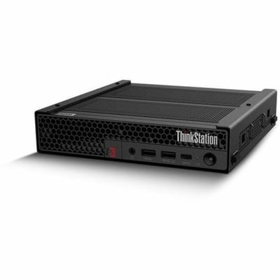 Lenovo ThinkStation P3 30H0004BUS Workstation - 1 x Intel Core i5 13th Gen i5-13500 - 16 GB - 512 GB SSD - Tiny - Black