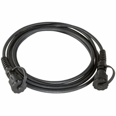 Ortronics IP67, Category 6 industrial patch cord, 7ft, black