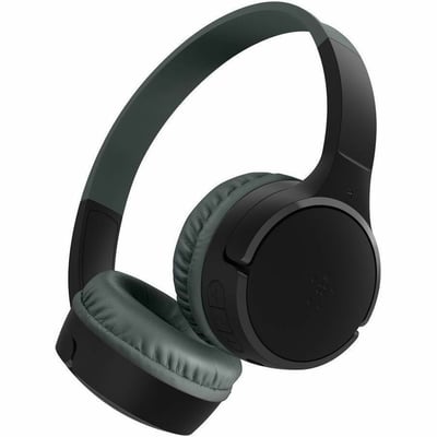 SOUNDFORM MINI GEN2 ON-EAR HEADPHONES FOR KIDS BLACK BROWN BOX