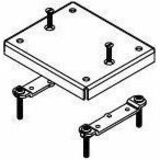 Wiremold Blank Flush Carpet Plate