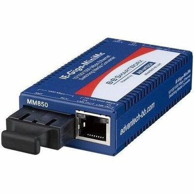 Advantech 10/100/1000Mbps Miniature Media Converter with LFPT