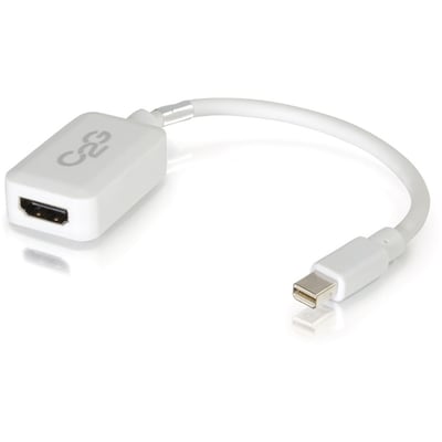 8IN MINI DISPLAYPORT TO HDMI M/F WHT ADAP