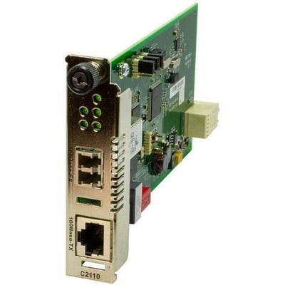 Transition Networks Fast Ethernet Media Converter 100BASE-TX to 100BASE-FX