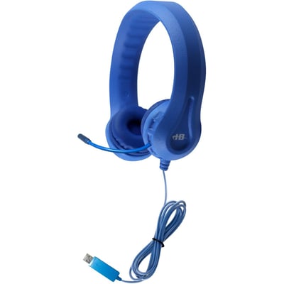 HAMILTON BUHL FLEXPHONE HEADSET FOAM USB HEADSET W/GOOSENECK MIC BL