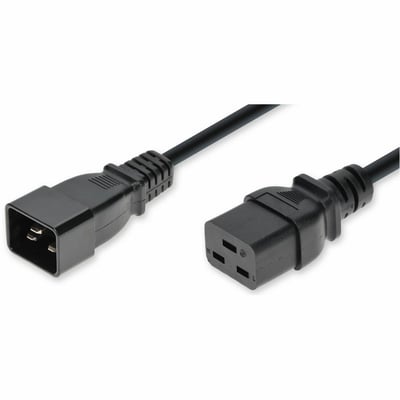 6FT C20 C19 14 AWG BLK PWR CBL 250V AT 15A