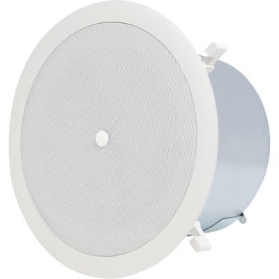 6IN INCEILING SPEAKER W/32WATT 70/100V TRANSFORMER AND PORTED ENCL