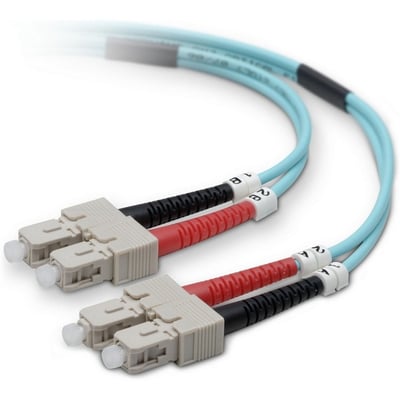 BELKIN PATCH CABLE - FIBER OPTIC - MALE LEFT GENDER - MALE RIGHT GENDER - SC RIG