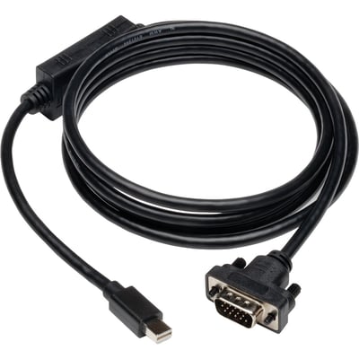 Eaton Tripp Lite Series Mini DisplayPort 1.2 to VGA Active Adapter Cable (M/M), 10 ft. (3.1 m)